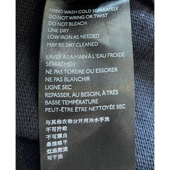 NWT Maeve Anthropologie Annika Knit Dress Mini Puff Sleeves Black XS New - Picture 5 of 6